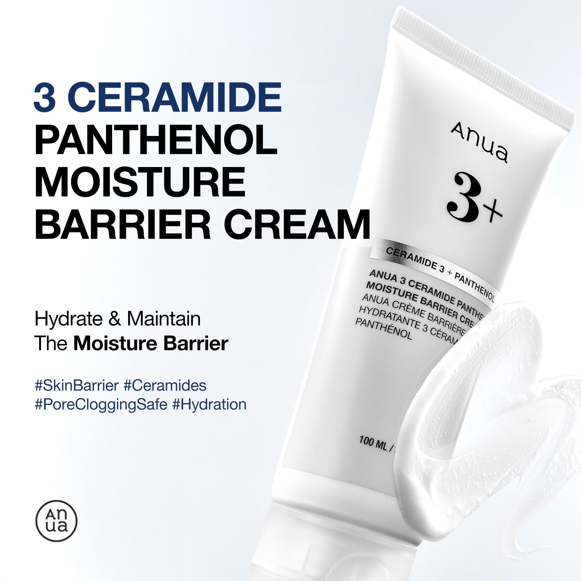 Amazon.com: ANUA 3 Ceramide Panthenol Moisture Barrier Cream